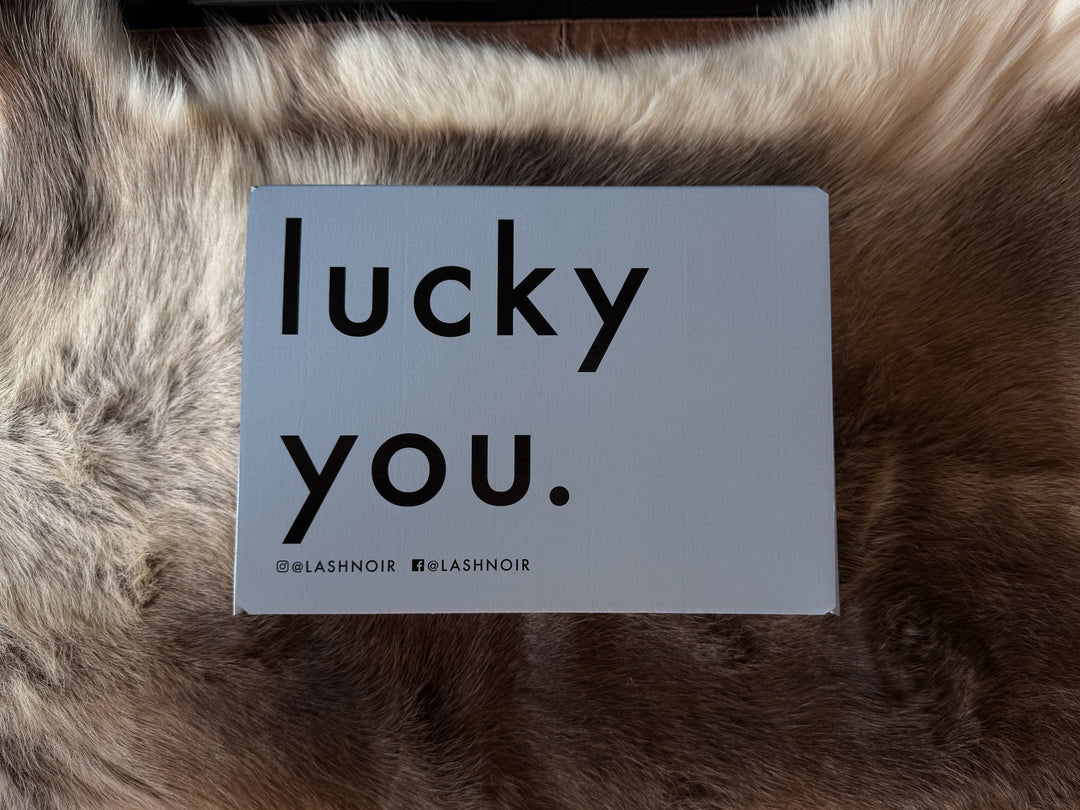 Lucky you Black Friday box- $100 Voucher & Candle