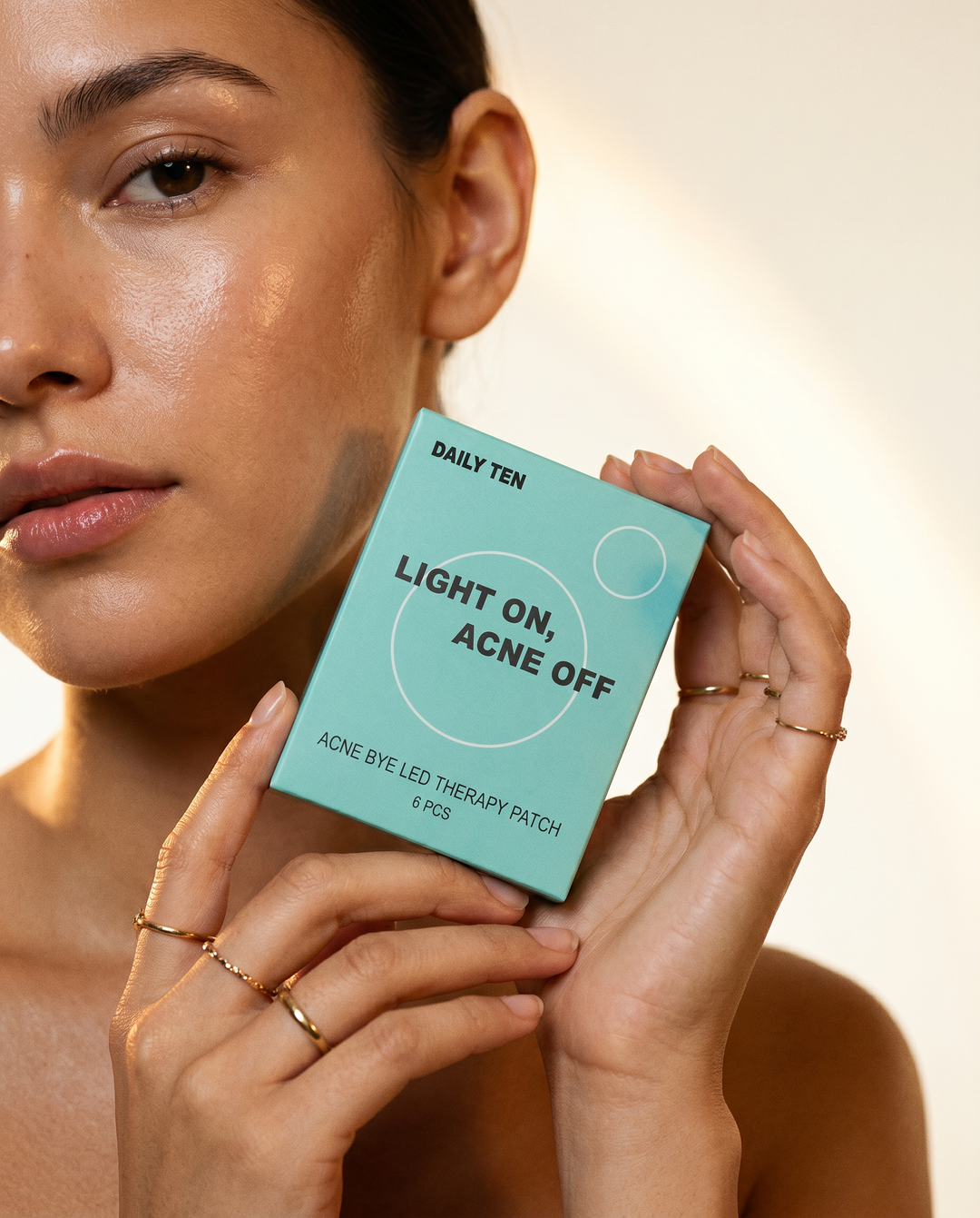 Daily Ten Light On, Acne Off Patches